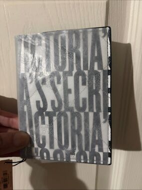 Victoria's Secret Gray Logo PASSPORT,  Card & Key Holder